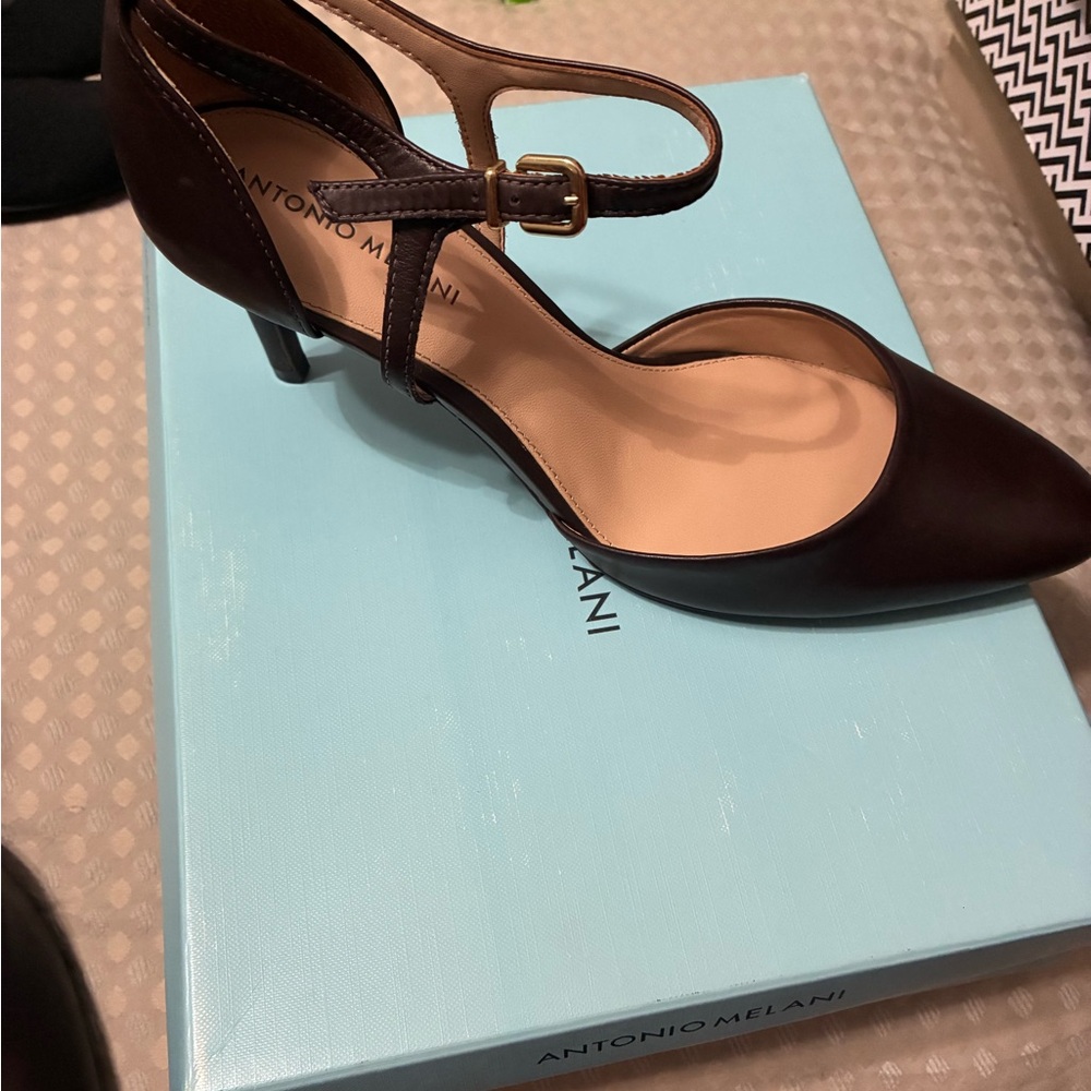 Antonio Melani Dark Brown Heels